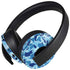 Light Blue Street Camo PlayStation 4 Gold Wireless Headset Skin
