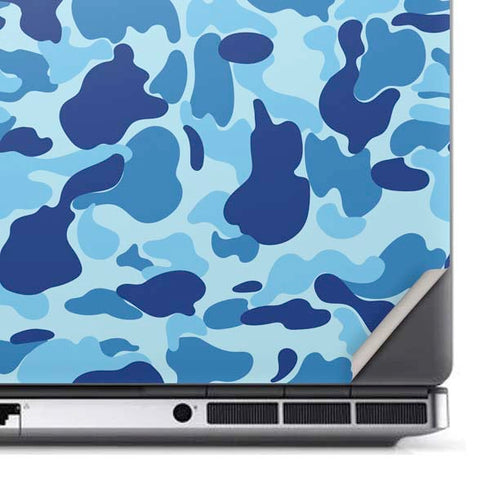 Light Blue Street Camo Dell Precision Skin