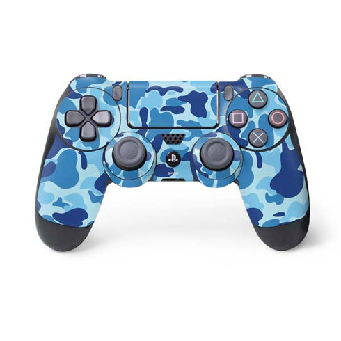 Light Blue Street Camo PlayStation PS4 Skins