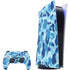 Light Blue Street Camo PlayStation PS5 Skins