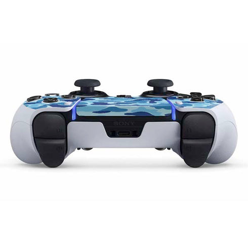 Light Blue Street Camo PS5 DualSense Edge Pro Controller Skin