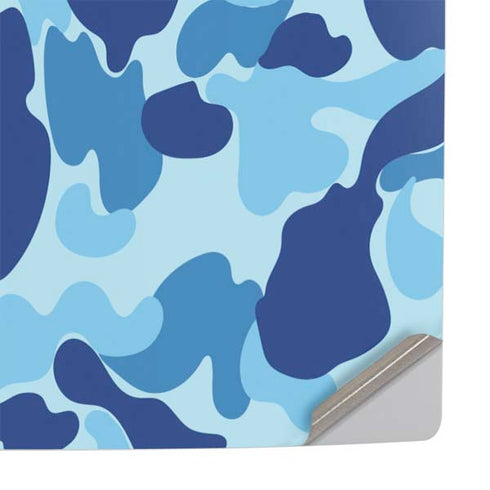 Light Blue Street Camo PS5 Pro Console Skin