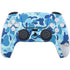 Light Blue Street Camo PS5 Pro Disk Bundle Skin