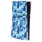 Light Blue Street Camo PS5 Slim Digital Edition Console Skin