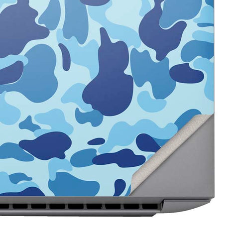 Light Blue Street Camo HP ZBook Fury 16 G10 Skin