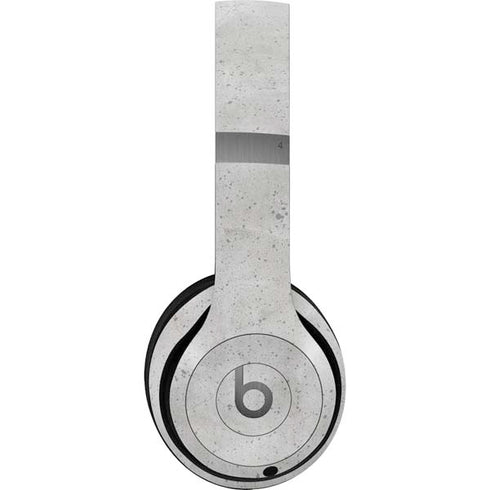 Light Grey Concrete Beats Solo 4 Wireless Headphones Skin