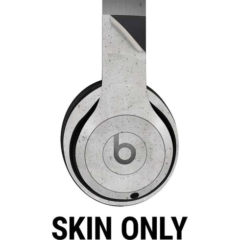 Light Grey Concrete Beats Solo 4 Wireless Headphones Skin