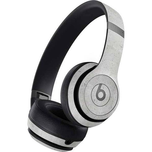 Light Grey Concrete Beats Solo 4 Wireless Headphones Skin