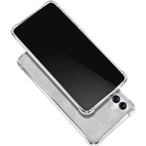 Light Grey Concrete Gabb Phone 4 Clear Case