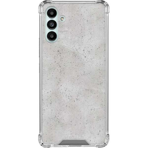 Light Grey Concrete Galaxy A13 5G Clear Case