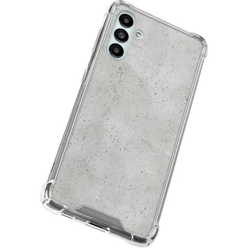 Light Grey Concrete Galaxy A13 5G Clear Case