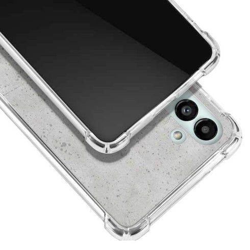 Light Grey Concrete Galaxy A13 5G Clear Case