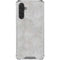 Light Grey Concrete Galaxy A17 Clear Case
