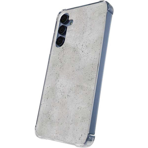 Light Grey Concrete Galaxy A55 5G Clear Case
