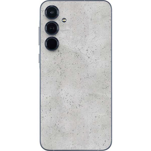 Light Grey Concrete Galaxy A55 5G Skin