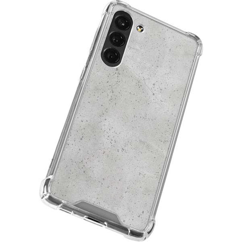 Light Grey Concrete Galaxy S24 FE Clear Case
