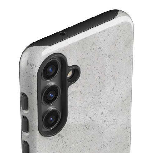 Light Grey Concrete Galaxy S25 Impact Case