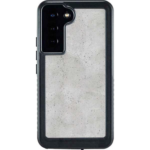 Light Grey Concrete Galaxy S24 Plus Waterproof Case