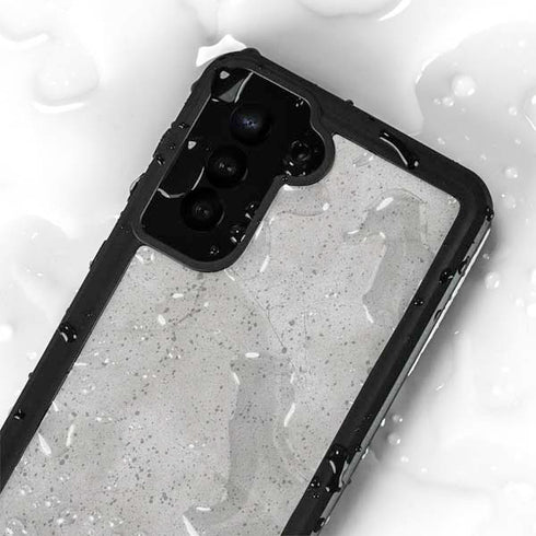 Light Grey Concrete Galaxy S24 Plus Waterproof Case