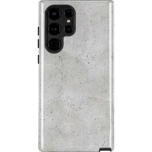 Light Grey Concrete Galaxy S25 Ultra Impact Case