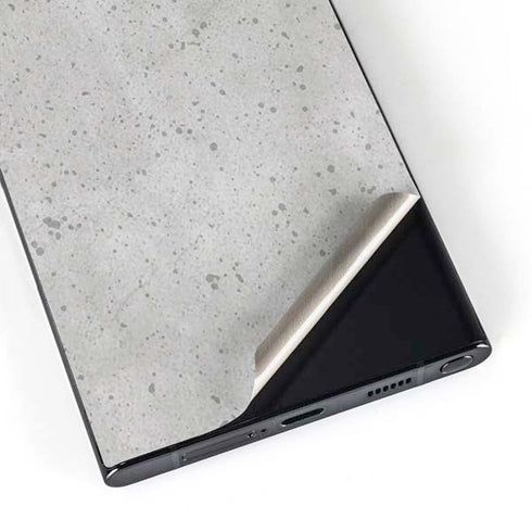 Light Grey Concrete Galaxy S24 Ultra Skin