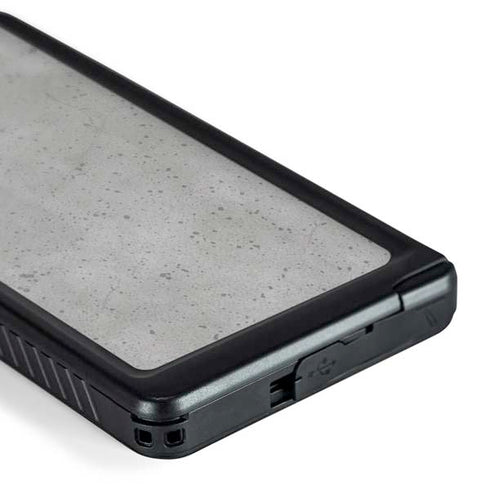 Light Grey Concrete Galaxy S24 Ultra Waterproof Case