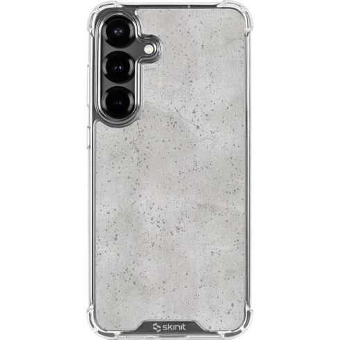 Light Grey Concrete Galaxy S26 Clear Case