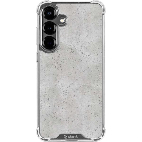 Light Grey Concrete Galaxy S26 Plus Clear Case