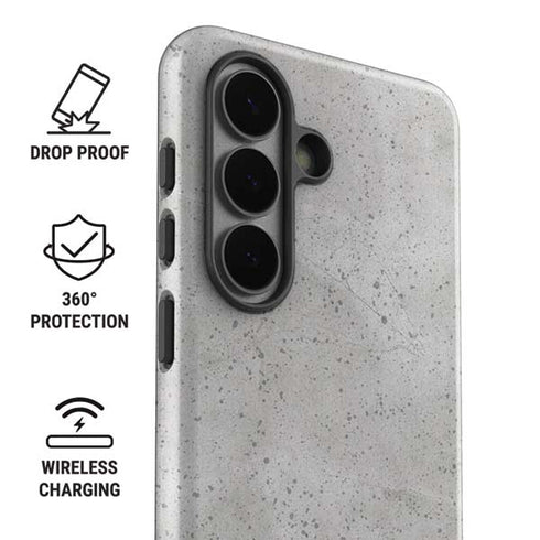 Light Grey Concrete Galaxy S26 Plus Impact Case