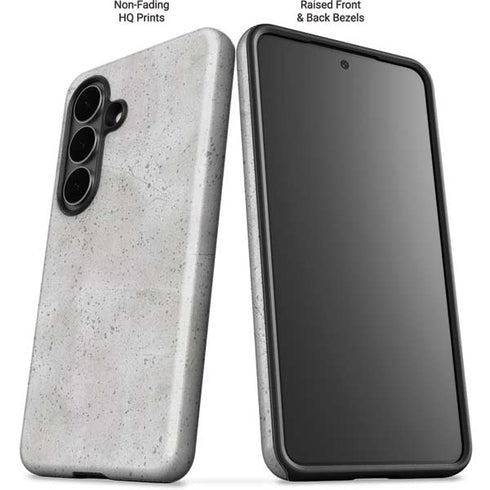 Light Grey Concrete Galaxy S26 Plus Impact Case