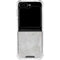 Light Grey Concrete Galaxy Z Flip6 Clear Case