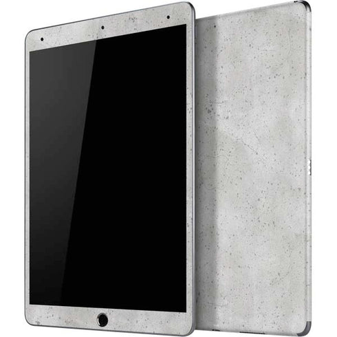 Light Grey Concrete iPad Skins