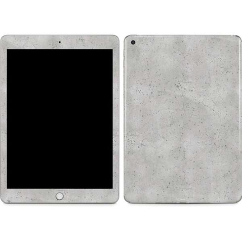 Light Grey Concrete Apple iPad Skin