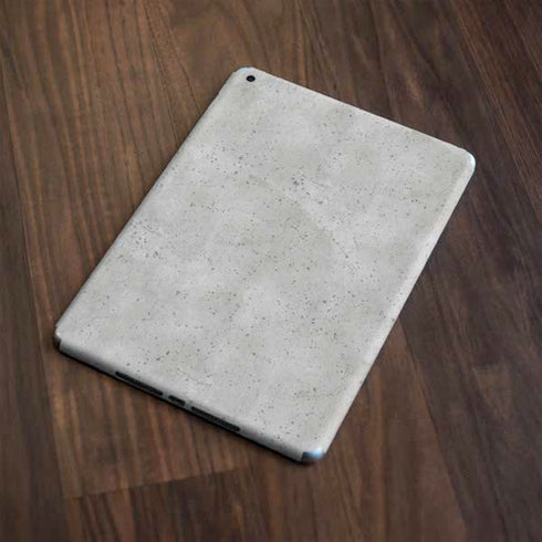Light Grey Concrete Apple iPad Skin