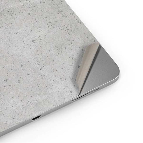 Light Grey Concrete Apple iPad Air Skin