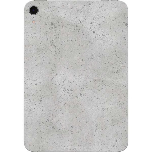 Light Grey Concrete Apple iPad Mini Skin