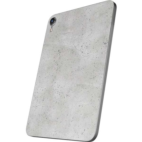 Light Grey Concrete Apple iPad Mini Skin