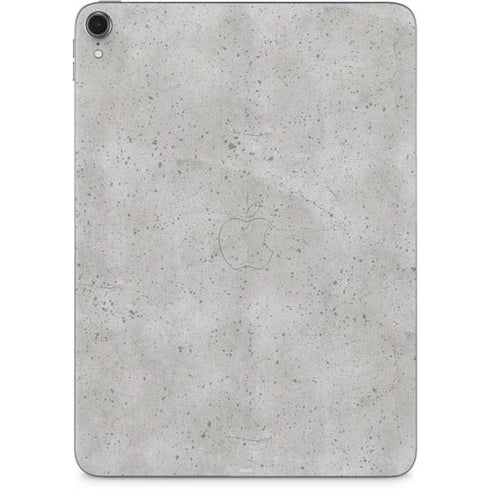 Light Grey Concrete Apple iPad Pro Skin