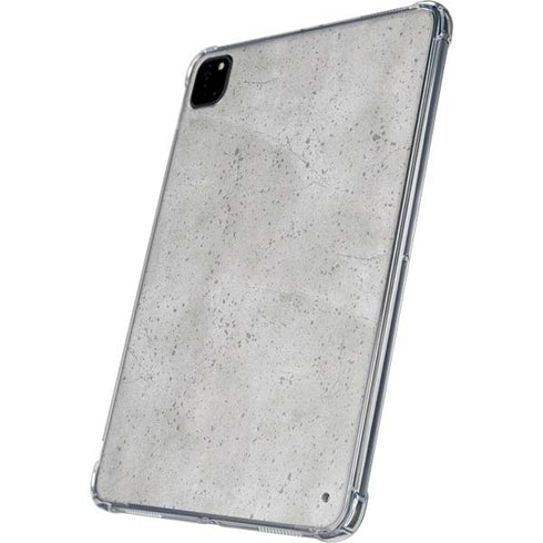 Light Grey Concrete iPad Pro 11in (2024) Clear Case