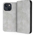 Light Grey Concrete iPhone 13 Folio Case