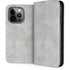 Light Grey Concrete iPhone 13 Pro Folio Case