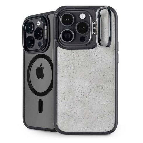 Light Grey Concrete iPhone 13 Pro Max Kickstand Case