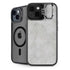 Light Grey Concrete iPhone 14 Kickstand Case