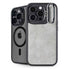 Light Grey Concrete iPhone 14 Pro Kickstand Case