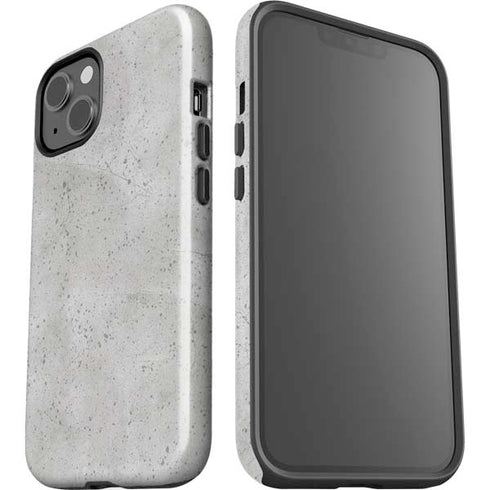 Light Grey Concrete iPhone 15 Impact Case