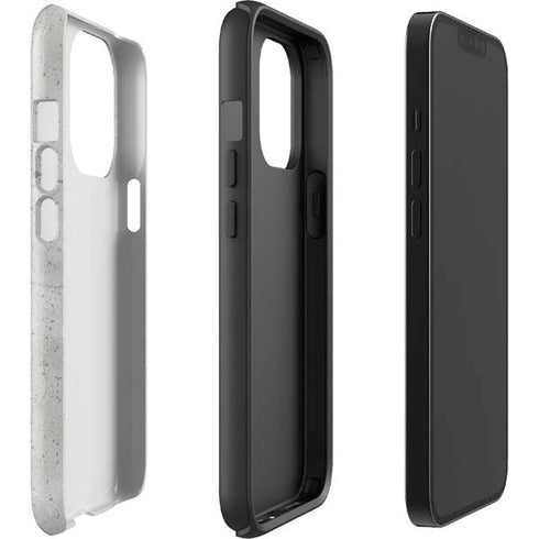 Light Grey Concrete iPhone 15 Pro Impact Case