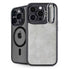 Light Grey Concrete iPhone 15 Pro Max Kickstand Case