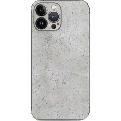 Light Grey Concrete iPhone 15 Pro Max Skin