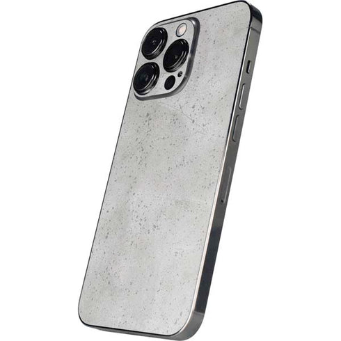 Light Grey Concrete iPhone 15 Pro Max Skin