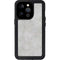 Light Grey Concrete iPhone 15 Pro Waterproof Case